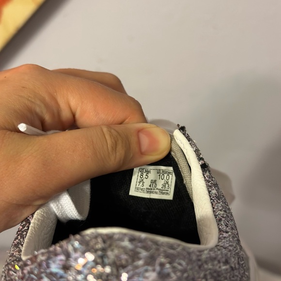 Sparkly Vans. Size 10. Worn once! - Picture 4 of 5